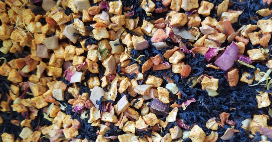 What is the caffeine content of tea